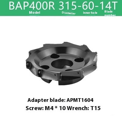 2076-CNC 90 degree right-angle BAP300R/400R milling cutter head machining center 1604 cutter head non-standard 45 60 65 Shandong Denso Pricision Tools Co.,Ltd.